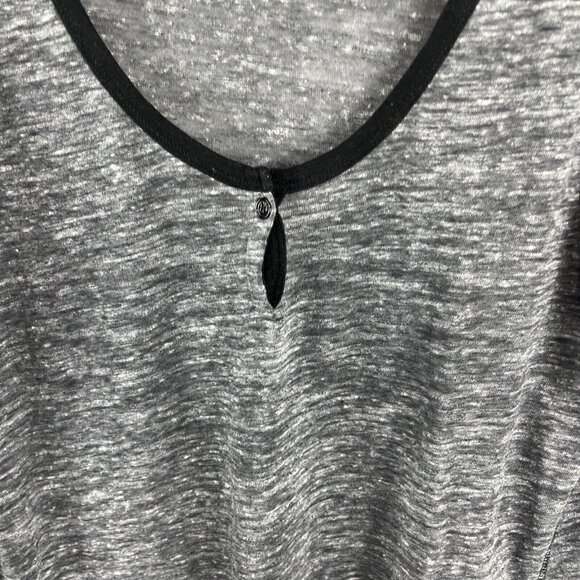 Aritza Wilfred Free Grey and Black Raglan Top Womens Size S - Picture 2 of 8